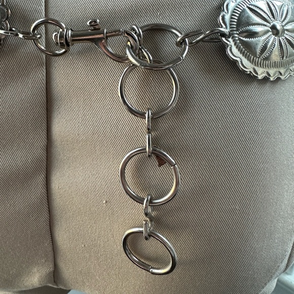 Vintage Silver Concho Belt - Picture 4 of 5